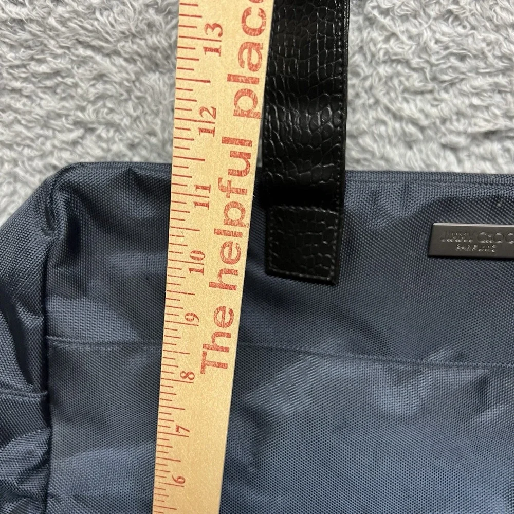 Jimmy Choo Parfums Duffle Tote Bag Navy Nylon‎ Travel Weekend Overnight